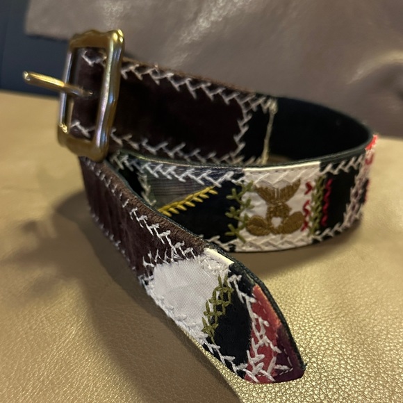 Lucky Brand Accessories - Lucky Brand Multicolor Patchwork Belt